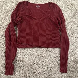 Hollister Cropped Long Sleeve